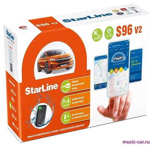 Автосигнализация с обратной связью и автозапуском StarLine S96 v2 BT 2CAN+4LIN 2SIM LTE GPS