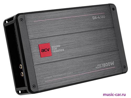 Автомобильный усилитель ACV DX-4.130 V4