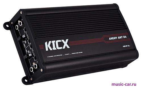 Автомобильный усилитель Kicx Angry Ant D4