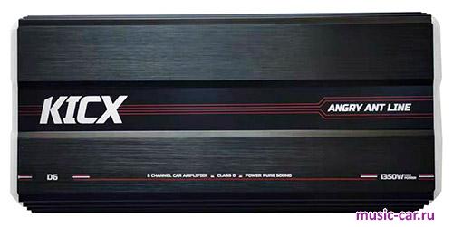 Автомобильный усилитель Kicx Angry Ant D6