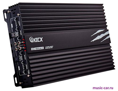 Автомобильный усилитель Kicx RX 120.4 ver.2