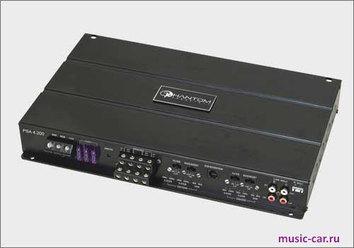 Автомобильный усилитель Phantom PSA 4.200