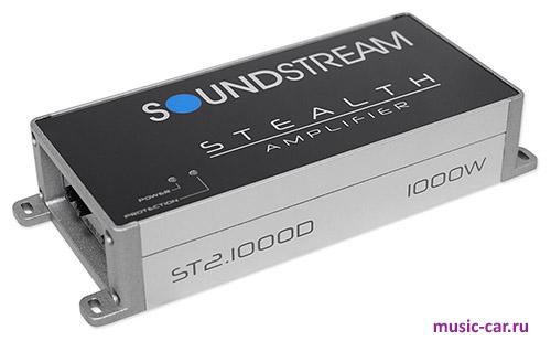 Автомобильный усилитель Soundstream ST2.1000D