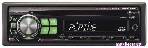 Автомобильная магнитола Alpine CDE-9874R