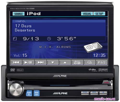 Автомобильная магнитола Alpine IVA-D106R