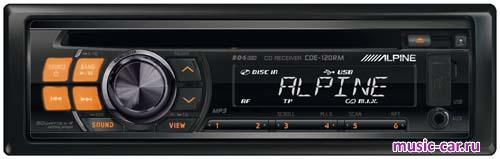 Автомобильная магнитола Alpine CDE-120RM