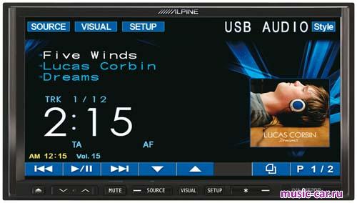 Автомобильная магнитола Alpine IVA-W520R