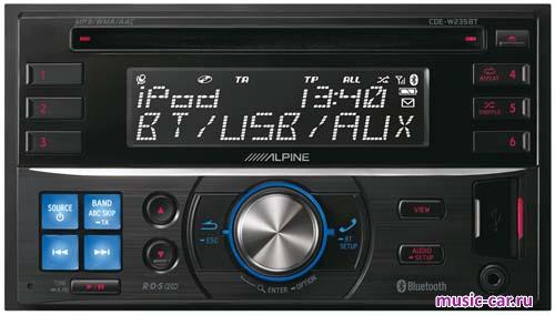 Автомобильная магнитола Alpine CDE-W235BT