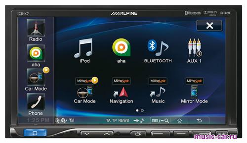 Автомобильная магнитола Alpine ICS-X7