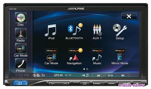 Автомобильная магнитола Alpine ICS-X8