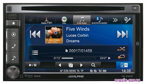 Автомобильная магнитола Alpine INE-W920R