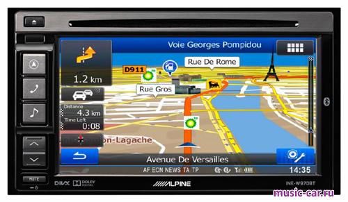 Автомобильная магнитола Alpine INE-W970BT