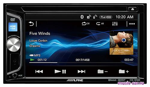 Автомобильная магнитола Alpine IVE-W560BT-R