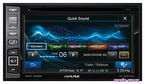 Автомобильная магнитола Alpine INE-W990HDMI