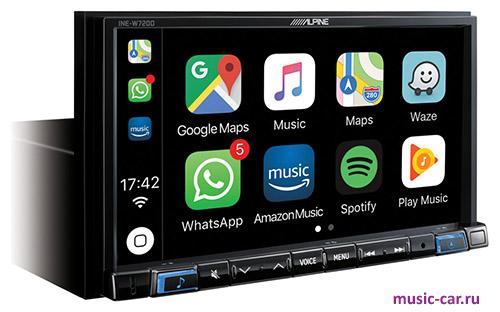 Автомобильная магнитола Alpine INE-W720D
