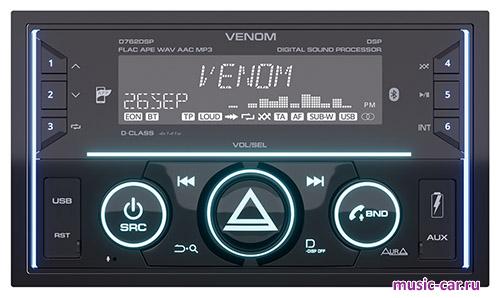 Автомобильная магнитола Aura Venom-D762DSP