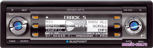 Автомобильная магнитола Blaupunkt Bremen MP76