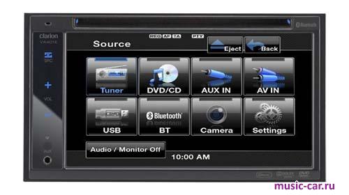 Автомобильная магнитола Clarion VX401E