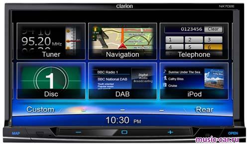 Автомобильная магнитола Clarion NX702E
