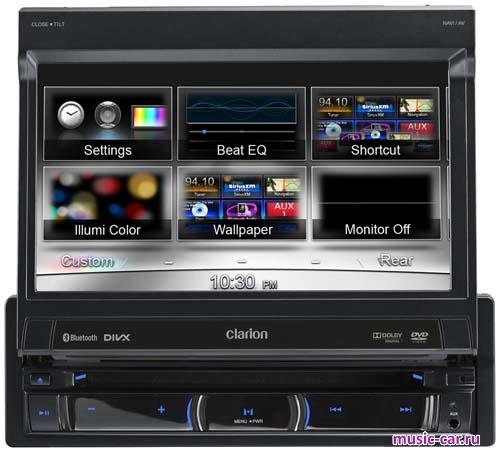 Автомобильная магнитола Clarion NZ502E