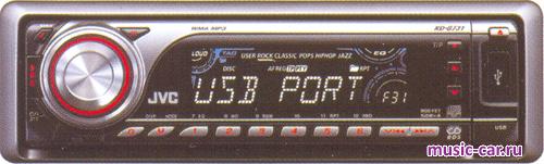 Автомобильная магнитола JVC KD-G731