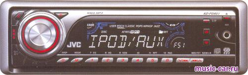 Автомобильная магнитола JVC KD-PDR51