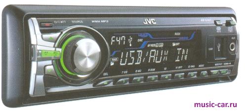 Автомобильная магнитола JVC KD-G747EE