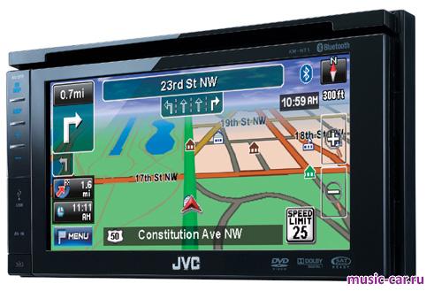 Автомобильная магнитола JVC KW-NT1EE
