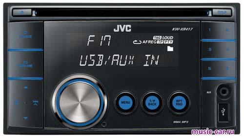 Jvc kw xr417 как включить блютуз