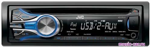Автомобильная магнитола JVC KD-R531E