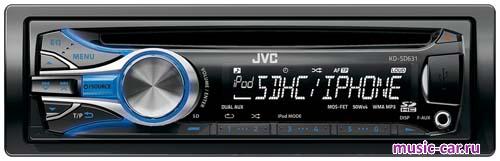 Автомобильная магнитола JVC KD-SD631E