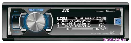 Автомобильная магнитола JVC KD-SD80BT