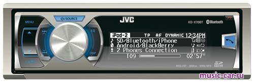 Автомобильная магнитола JVC KD-X70BT
