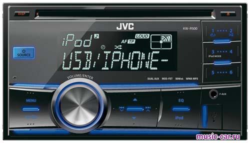 Автомобильная магнитола JVC KW-R500