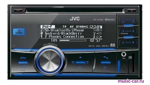Автомобильная магнитола JVC KW-SD70BT