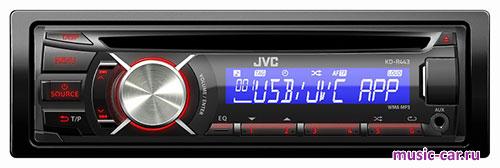 Автомобильная магнитола JVC KD-R443E