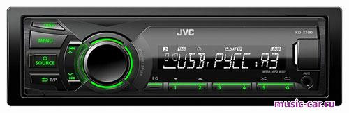 Автомобильная магнитола JVC KD-X100EE