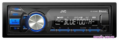 Автомобильная магнитола JVC KD-X250BTEE