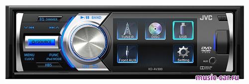 Автомобильная магнитола JVC KD-AV300EE