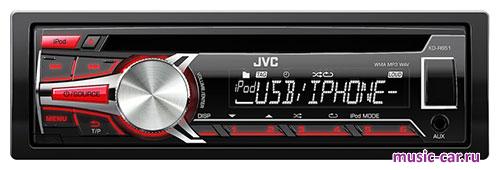 Автомобильная магнитола JVC KD-R651E