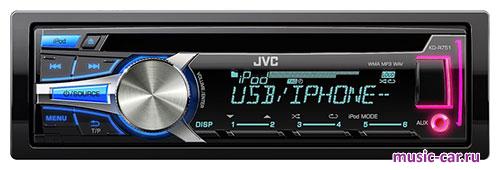 Автомобильная магнитола JVC KD-R751E
