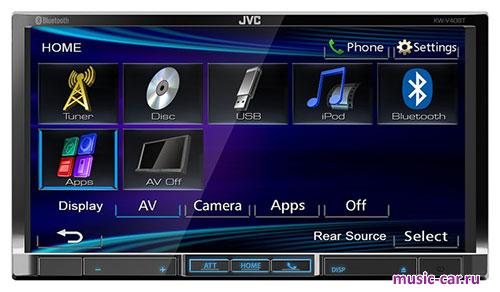 Автомобильная магнитола JVC KW-V40BTEE