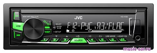 Автомобильная магнитола JVC KD-X120EE
