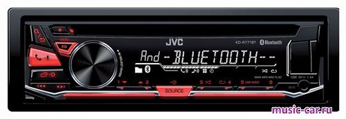 Автомобильная магнитола JVC KD-R771BTE