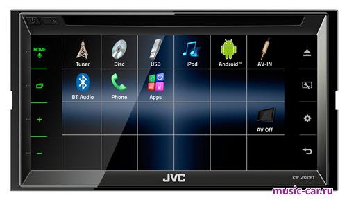 Автомобильная магнитола JVC KW-V320BTQ
