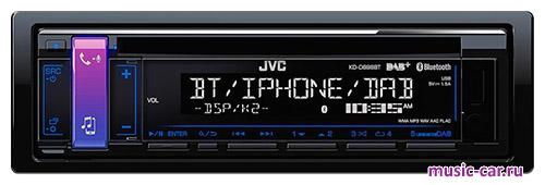 Автомобильная магнитола JVC KD-DB98BTE