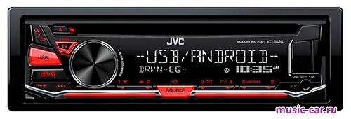 Автомобильная магнитола JVC KD-R484E