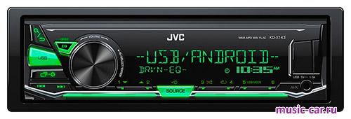 Автомобильная магнитола JVC KD-X143Q