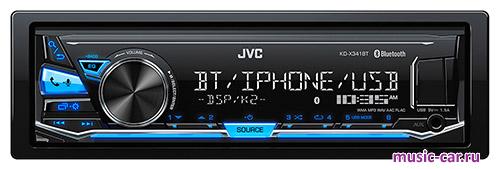 Автомобильная магнитола JVC KD-X341BTE