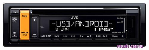 Автомобильная магнитола JVC KD-R491